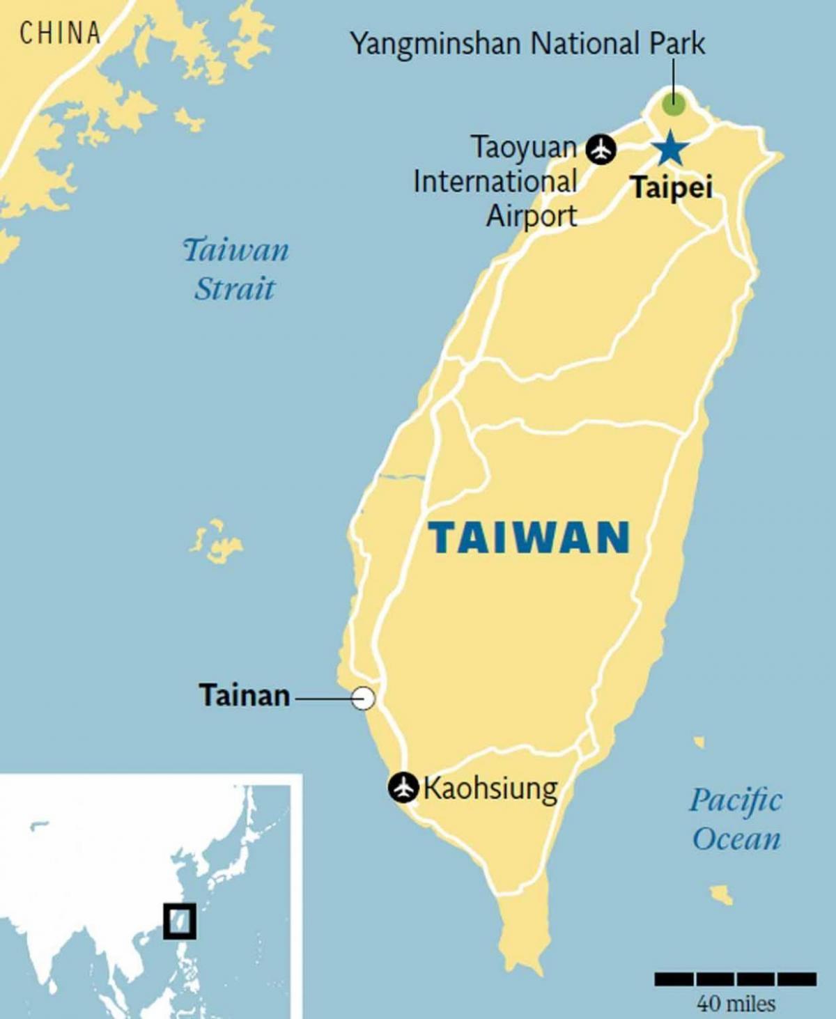 Tajvan tainan mapu