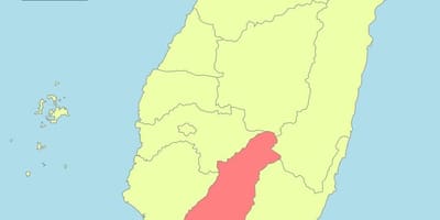 Mapa kaohsiung Tajvan