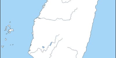 Mapa Tajvan iznijeti